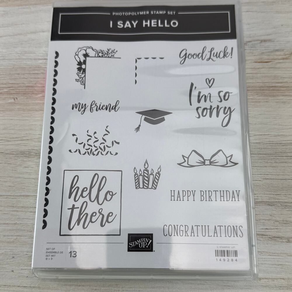 Stampin' Up! - I Say Hello